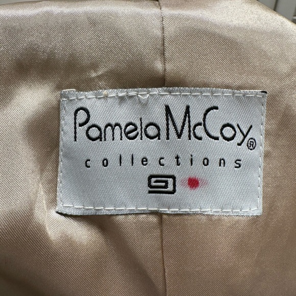 Pamala McCoy Leather Jeweled Snakeskin Jacket Size Extra Small. - Picture 6 of 9